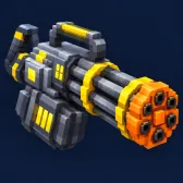 Voxel minigun icon
